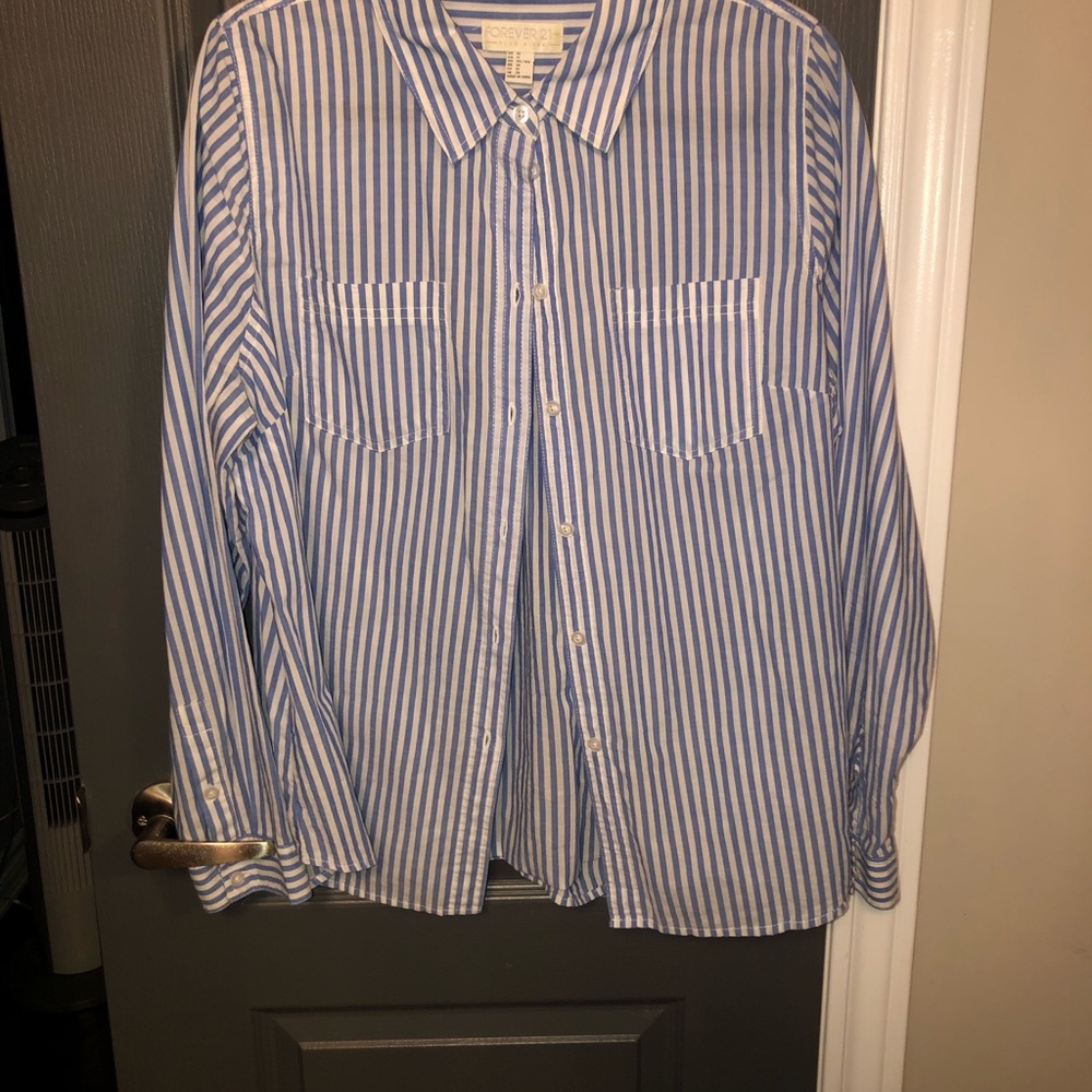 Pinstriped shirt